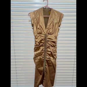 Gold Dress